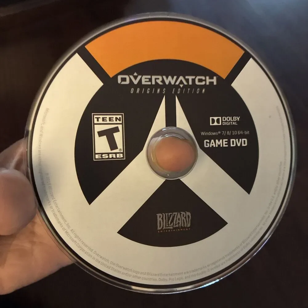 Overwatch Origins Edition PC Game Boxed Set Windows 2016 Blizzard